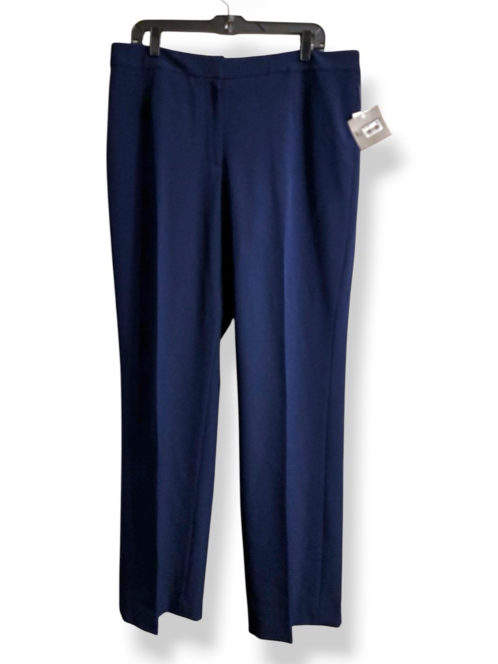 ✨ Kasper Kate Classic Fit Dress Pants Indigo Blue Straight Leg Size 14 NWT